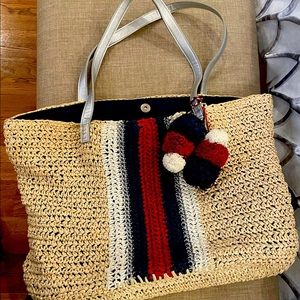 I.N.C. Large straw bag